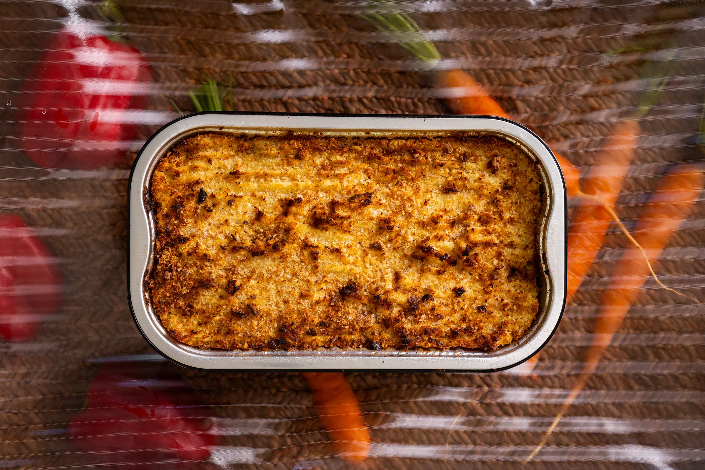 Parmentier de lentilles au butternut